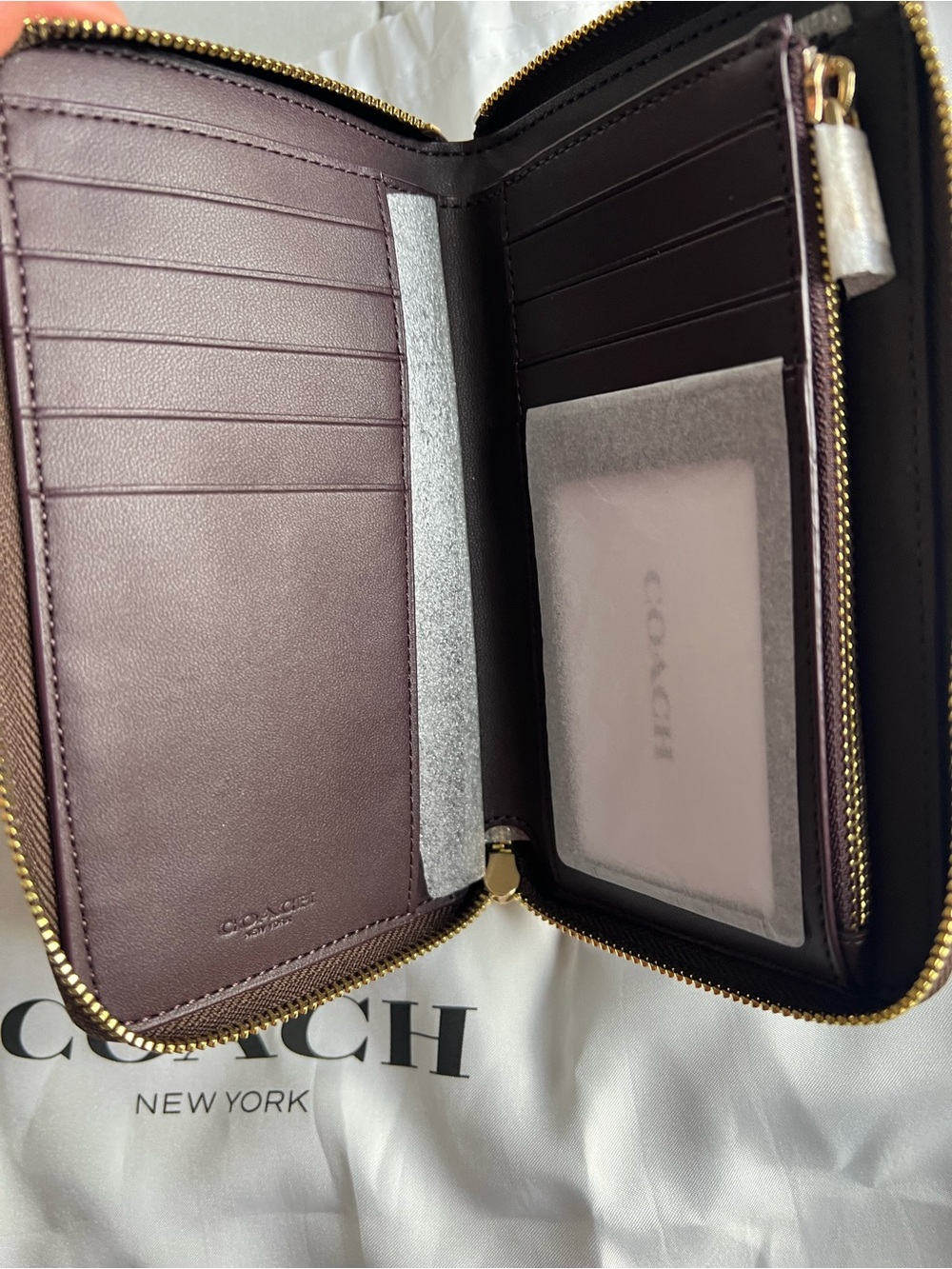 Coach Rowan Satchel In Signature Canvas And Matching Wallet - Picture 13 of 16